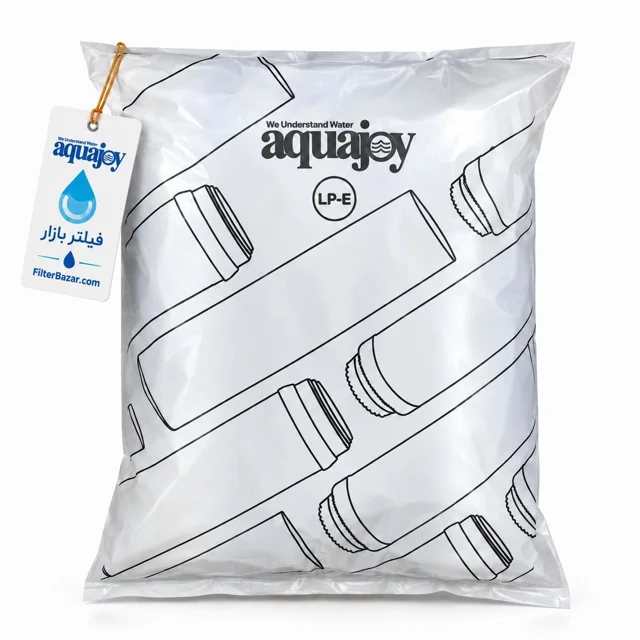 پک فیلتر سه مرحله‌ای دستگاه تصفیه آب آکواجوی مدل LPE اکونومی (aquajoy)